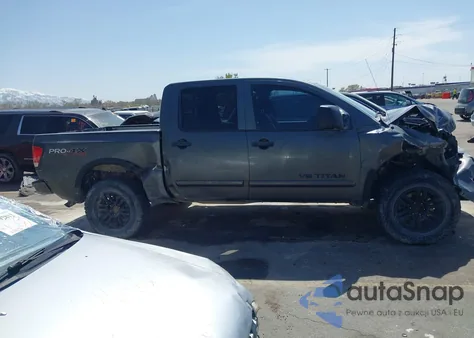 2012 Nissan Titan Pro-4X z USA, uszkodzony, nr VIN 1N6BA0EC7CN304116